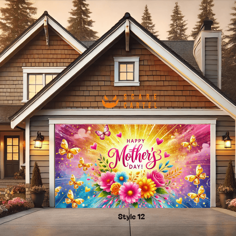 Mother&#39;s Day Garage Door Decoration