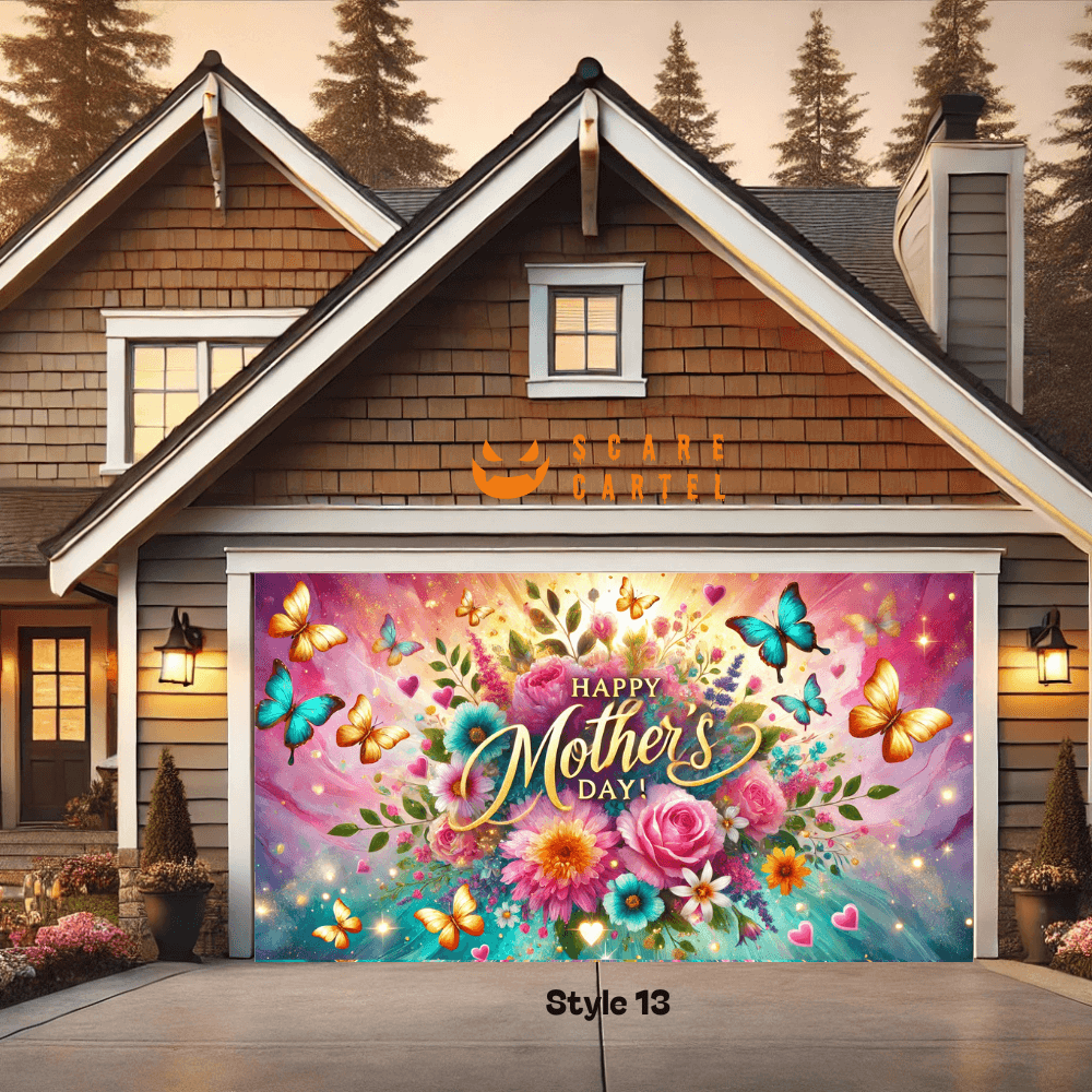 Mother&#39;s Day Garage Door Decoration