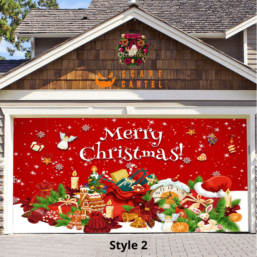 Christmas Garage Door Decoration