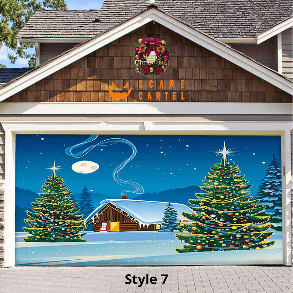 Christmas Garage Door Decoration